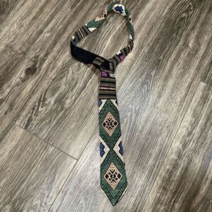 Handmade embroidered Neck Tie 2.5” width